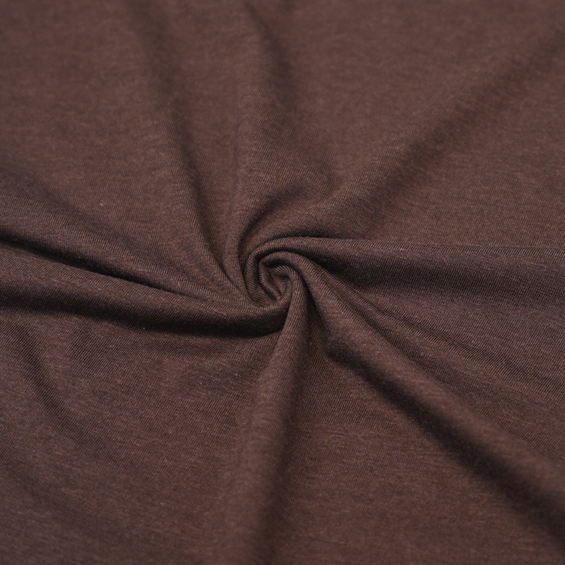 Vải áo thun jersey co giãn bằng tre/cotton hữu cơ