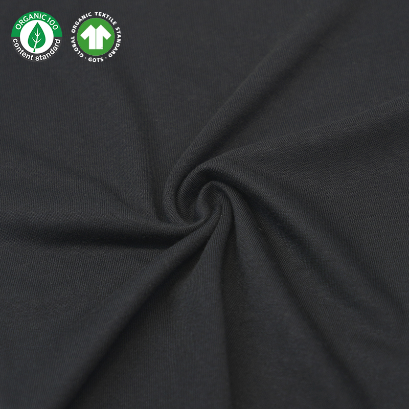 Vải jersey cotton hữu cơ viscose/tre